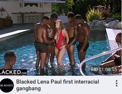 Thumbnail images of Lena Paul's popular videos on Faphouse