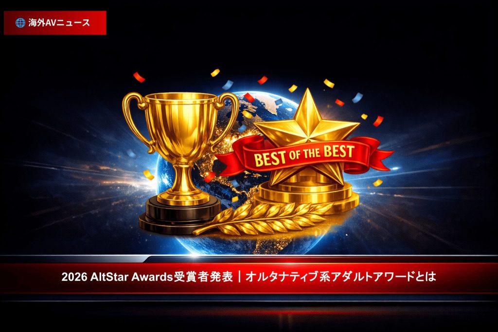 2026 AltStar Awards受賞者発表｜オルタナティブ系アダルトアワードとは